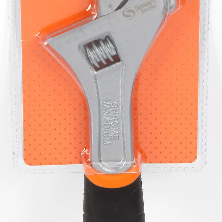 Llave Francesa De 10'' Niquelada - Smart Tools 1