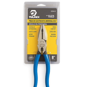 Alicate Para Electricista Universal De 8'' (d204-8) Tulmex
