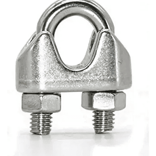 Abrazadera Galvanizada Para Cable De 1/2'' Pulgada - Sanli