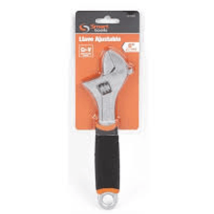 Llave Francesa De 8'' Niquelada - Smart Tools