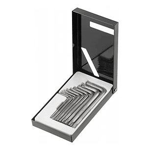 Juego Llave Torx T10 - T50 De 9 Piezas Caja Metálica - Force
