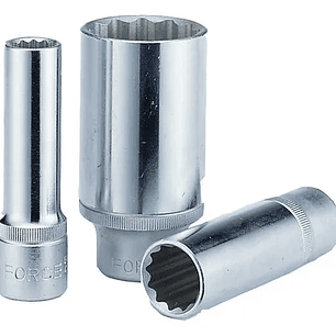 Dado Poligonal Largo 3/8'' De 14mm (5396314) - Force