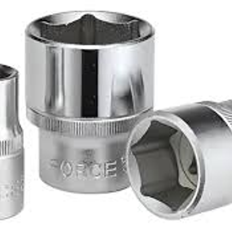 Dado 1/2'' De 1/4'' Hexagonal (5451.4) - Force 1