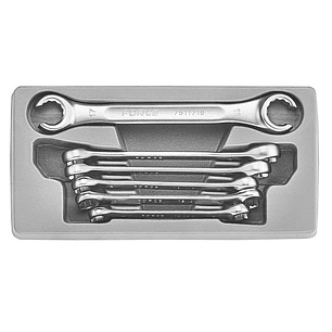 Juego Llave Niplera Poligonal 8 - 19mm 6 Piezas (5066) Force