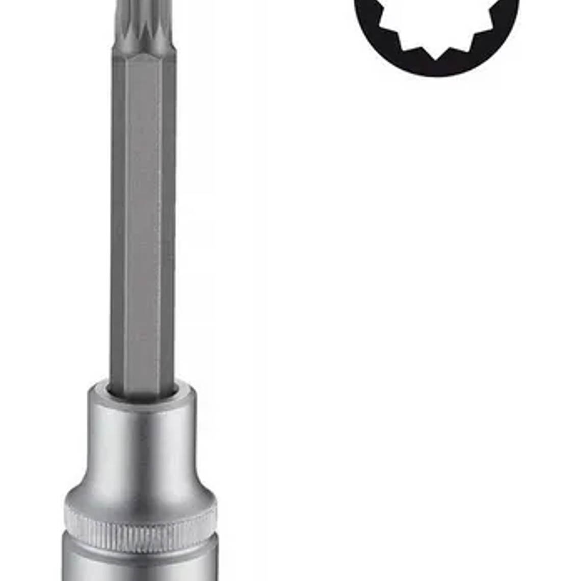 Dado Imbus Largo 1/2'' De 9mm. (34810009) Force 1