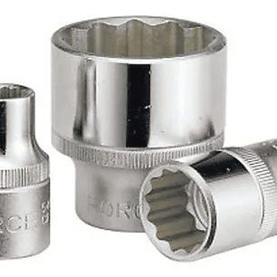 Dado 1/2'' De 12mm Poligonal (54912) - Force