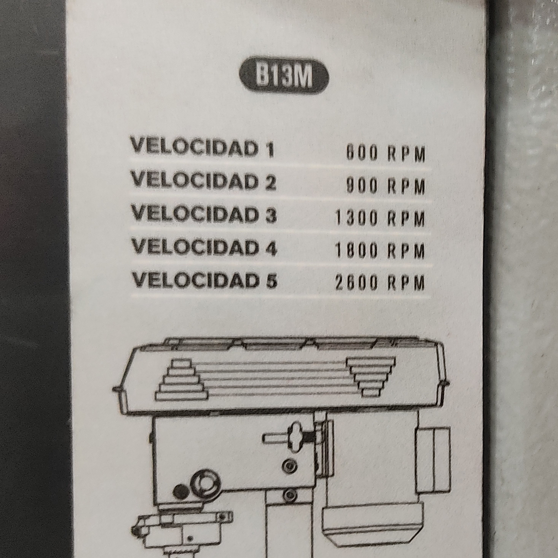 Taladro De Mesa 500w - 13 Mm - 220v (b13m) Smart Tools 5