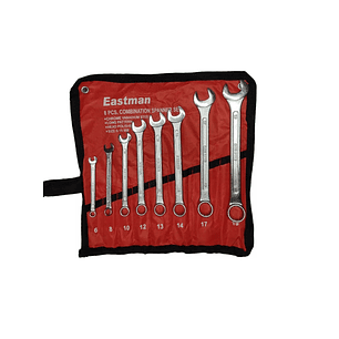 Juego De Llaves Punta Corona 6 - 19mm De 8 Piezas