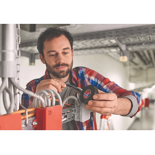 Pack 5 Cintas Aislante Negra De 10m X 18mm - Tesa