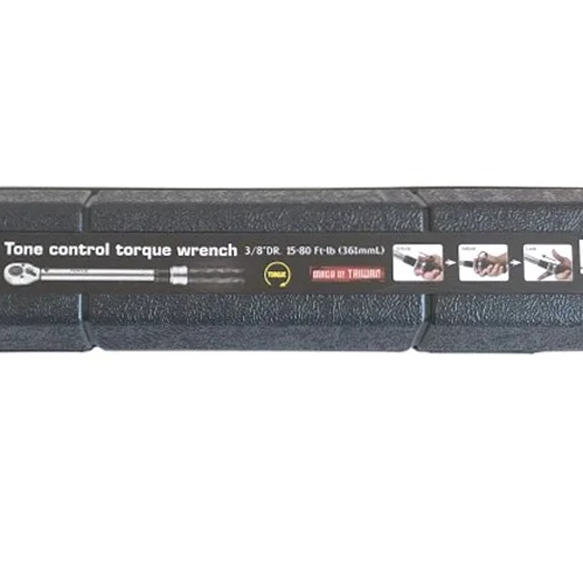 Llave Torque Torquimetro 3/8'' De 15 A 80lbs/pie - Force 2