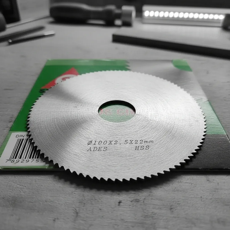 Disco Sierra Circular 100x2.5x22mm Hss - Ades 3