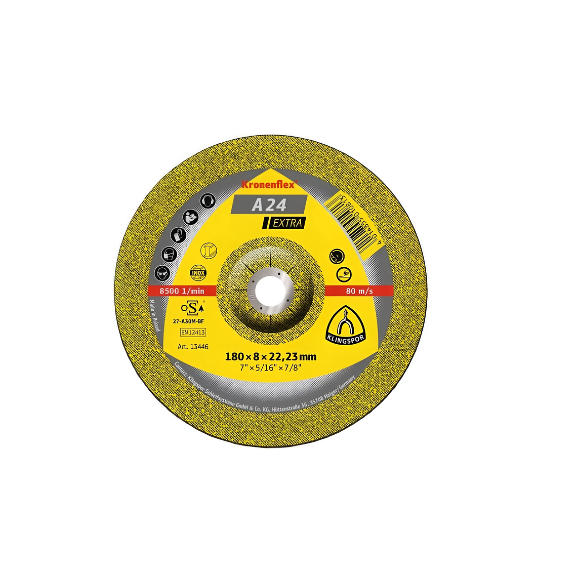 Disco De Desbaste De 4.5'' (115 X 6 Mm) - Klingspor 1