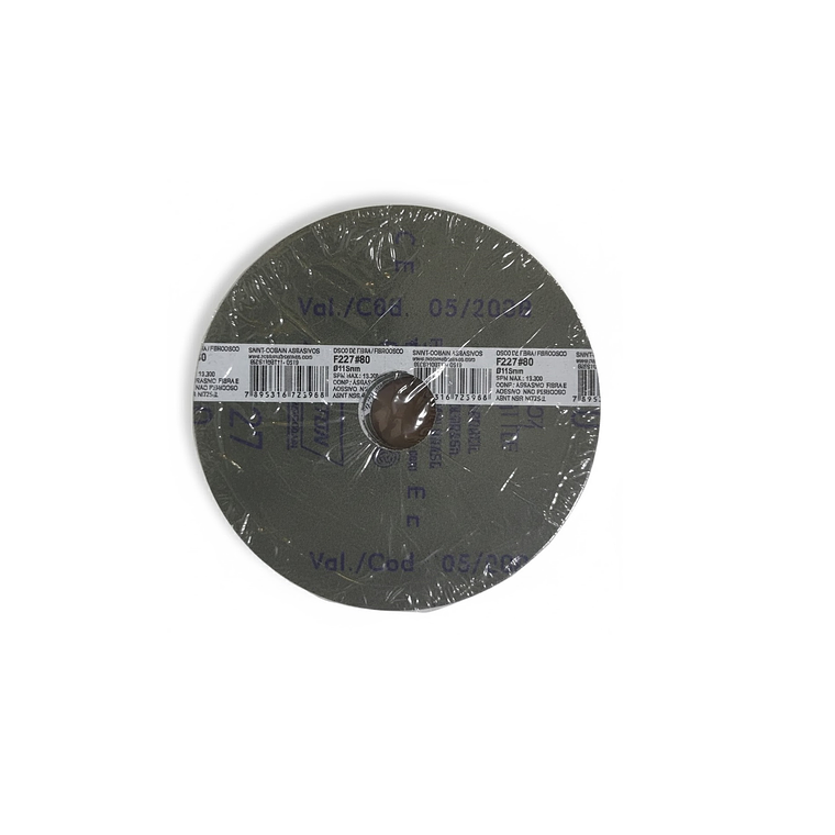 Discos De Lija 4.1/2'' Grano De #24 Al #120 (f227) Norton 2