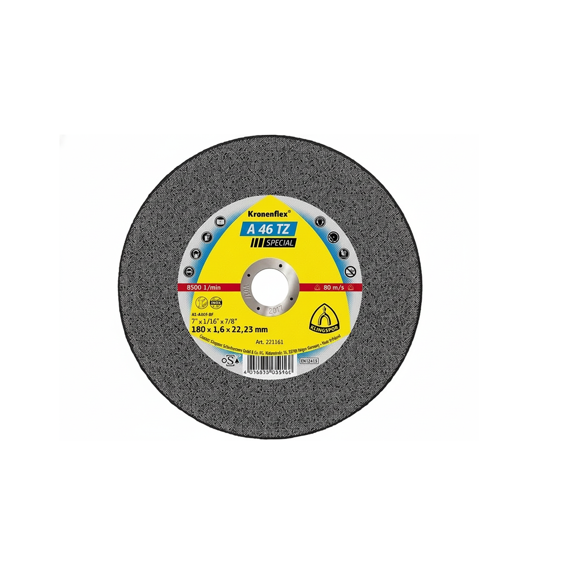 Disco De Corte 7''x1.6mm Especial (221161) Klingspor 1