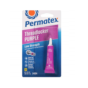 Trabador Resistencia Baja Purpura De 6ml (24024) Permatex