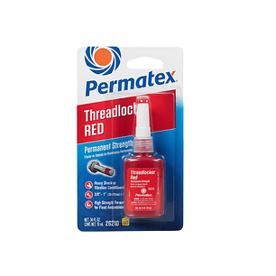 Trabador Resistencia Permanente 262r Rojo (26210) Permatex