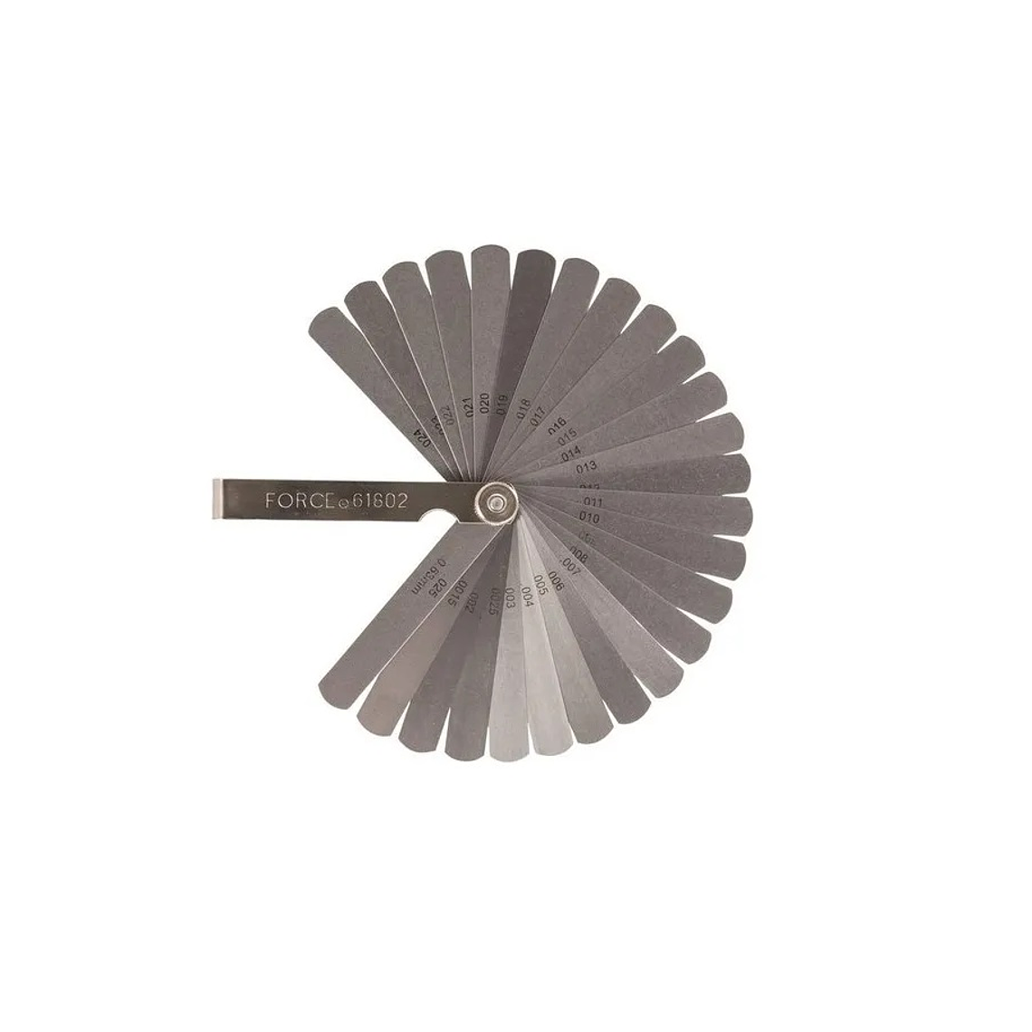 Feeler De 0,04 A 0,63mm 26 Piezas (61802) Force 1