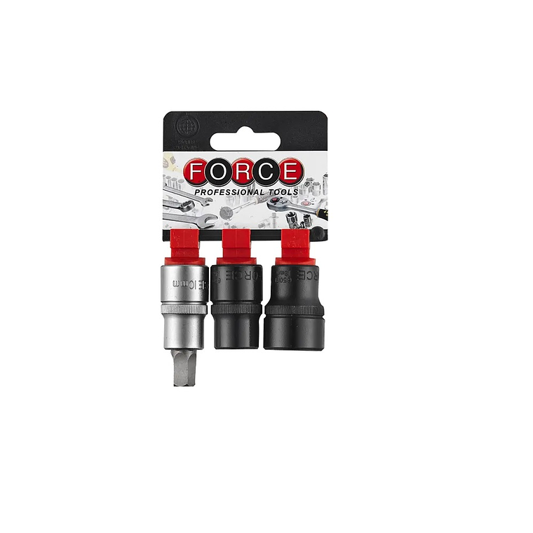 Juego De Dados 1/2'' Pentagonales 3 Piezas (4036) Force 1