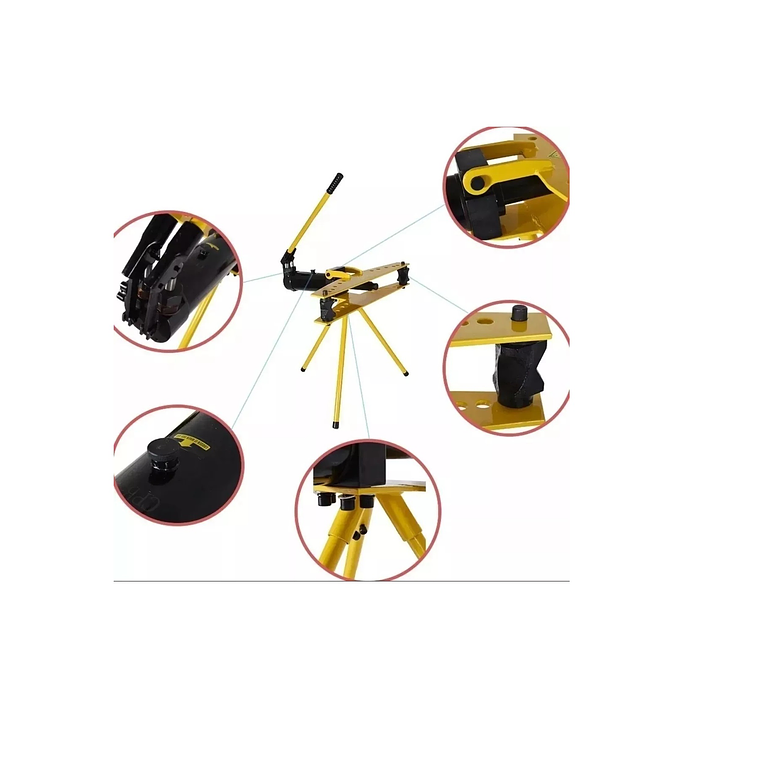 Curvadora Hidráulica 1/2'' - 2'' Con Trípode (hhw-2j) Tlp 4