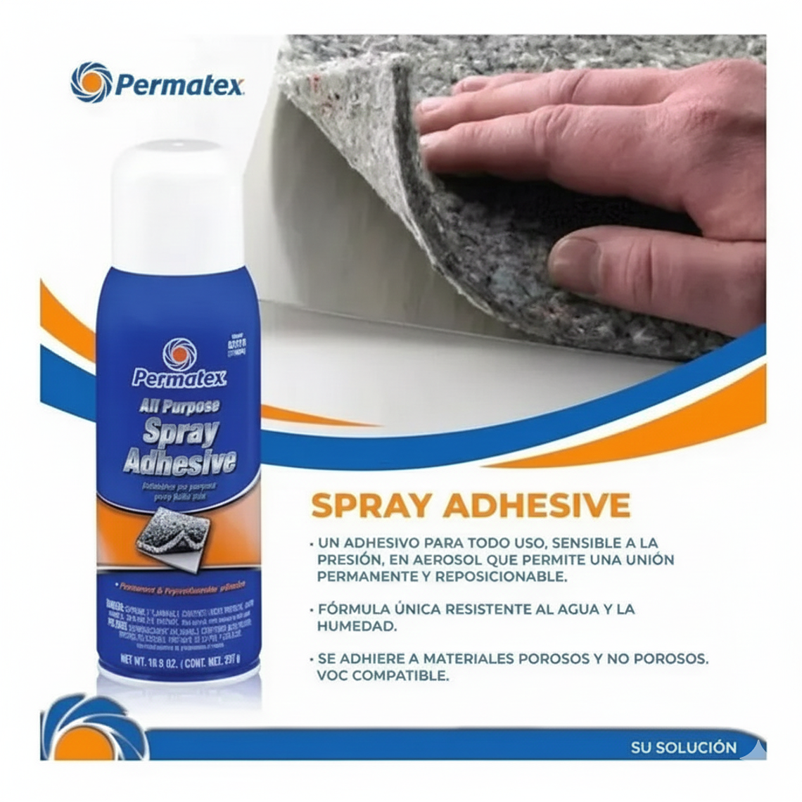 Adhesivo En Aerosol De 16oz (82019) - Permatex 2