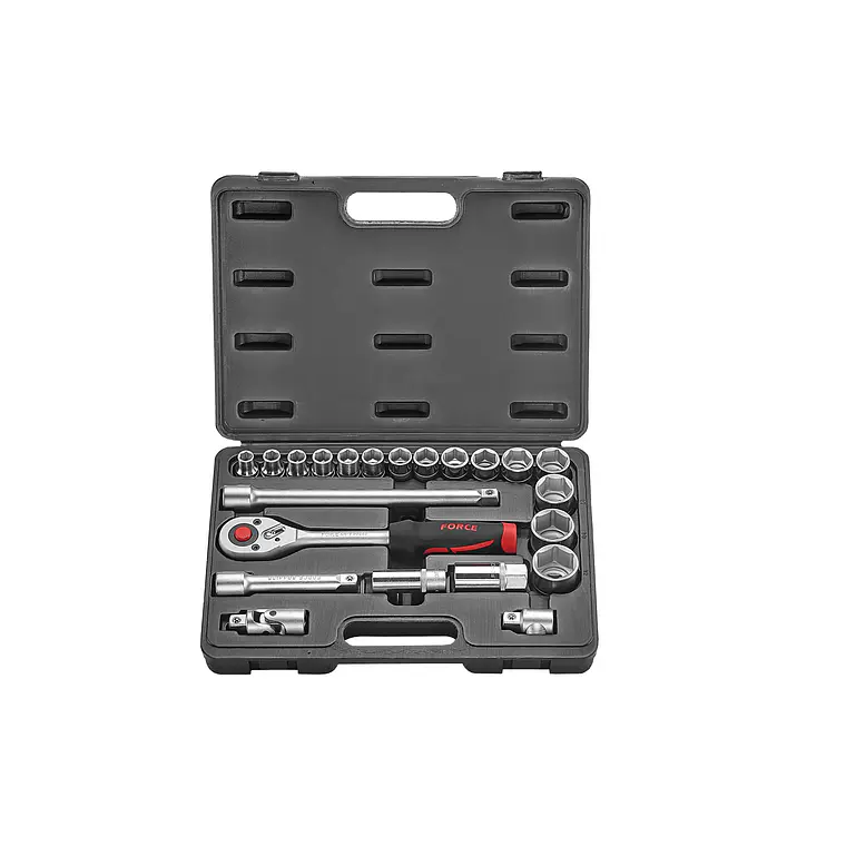 Juego Dados 1/2'' Hex. 10-32mm De 22 Piezas (4223) Force 1