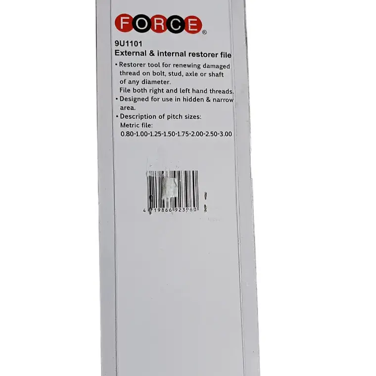 Lima Para Reparar / Rectificar Hilos Metrica (9u1101) Force 3