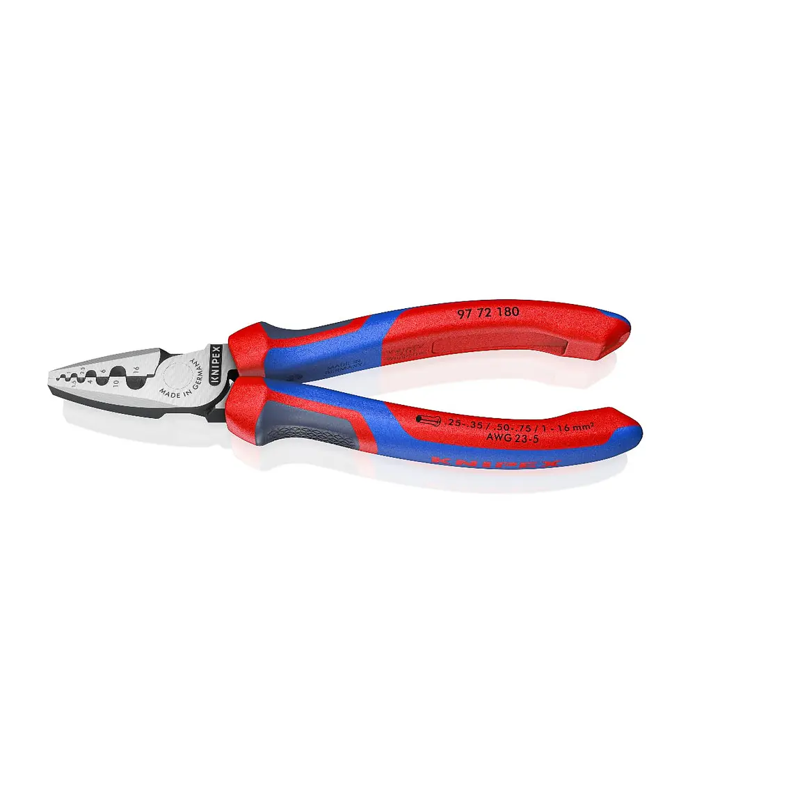 Alicate Aprieta Terminal Punteras Huecas (9772180) Knipex 1