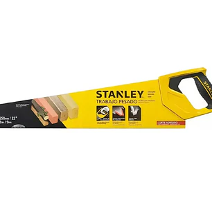 Serrucho De 22'' (550mm) Trabajo Pesado - Stanley