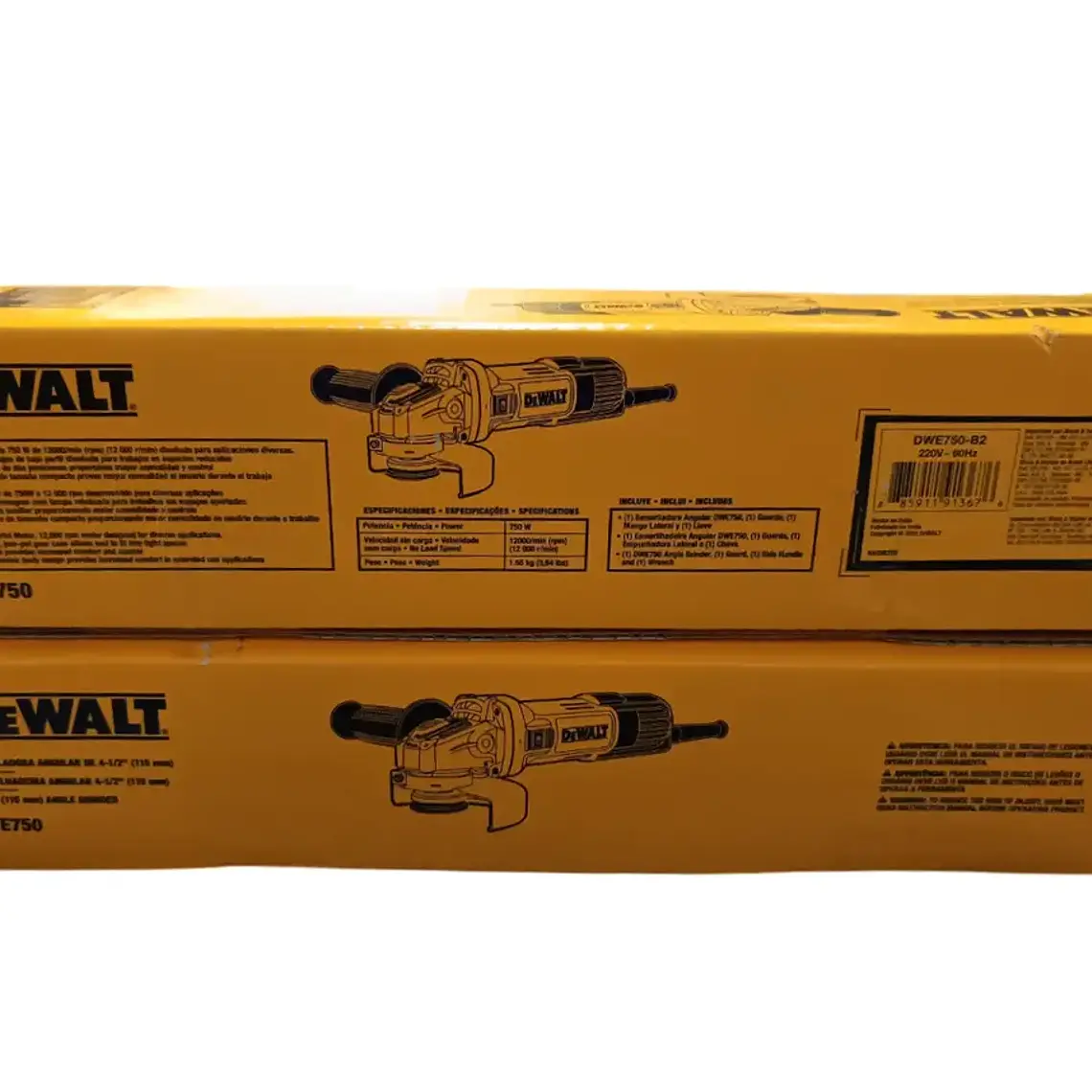 Esmeril Angular 4.1/2'' De 750w (dwe4010-b2) Dewalt 5