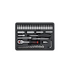 Juego De Dados Y Puntas 1/4'' De 46 Piezas (2461-5) Force