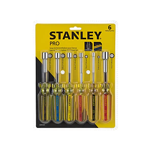 Juego De 6 Destornilladores Pro Para Tuercas - Stanley