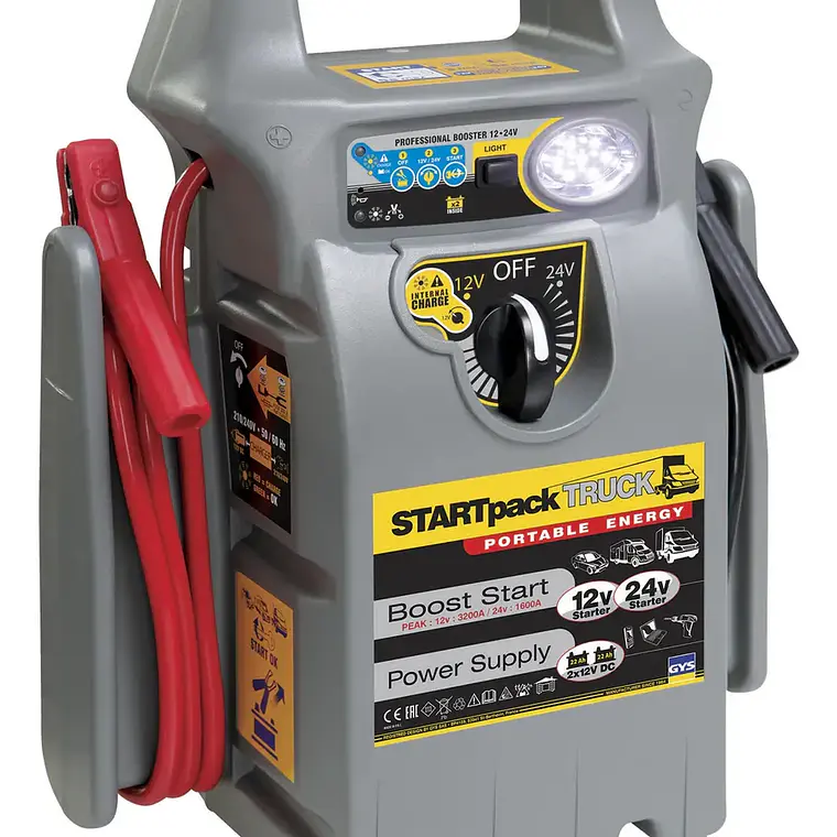 Partidor De Baterías Profesional Gys Startpack Truck 12v/24v 1