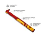 Llave De Torque Aislada 1000v 3/8'' 5-25 Nm VDE - Smart Tools - Miniatura 2