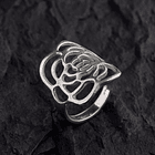 Anillo de Plata con forma de Rosa 2
