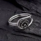 Anillo de Plata con forma de flor - Miniatura 2