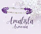 Pulsera Amatista Modelo Armonía - Miniatura 2