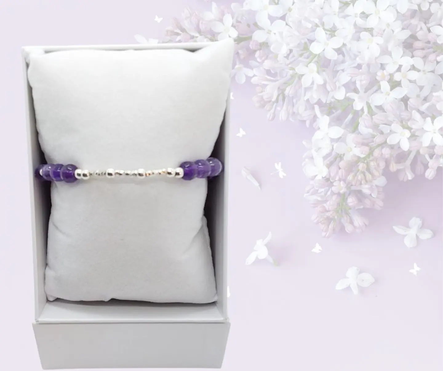 Pulsera Amatista Modelo Armonía 4