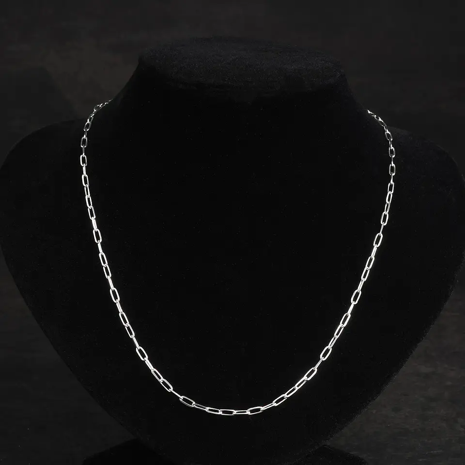 Cadena de Plata 925 Grumet 1