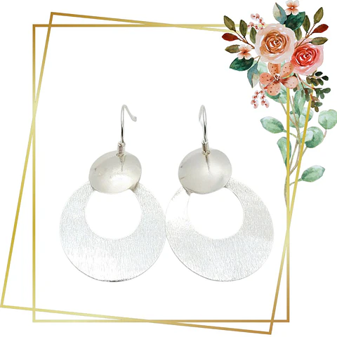 Aros de Plata 925 Cilíndricos