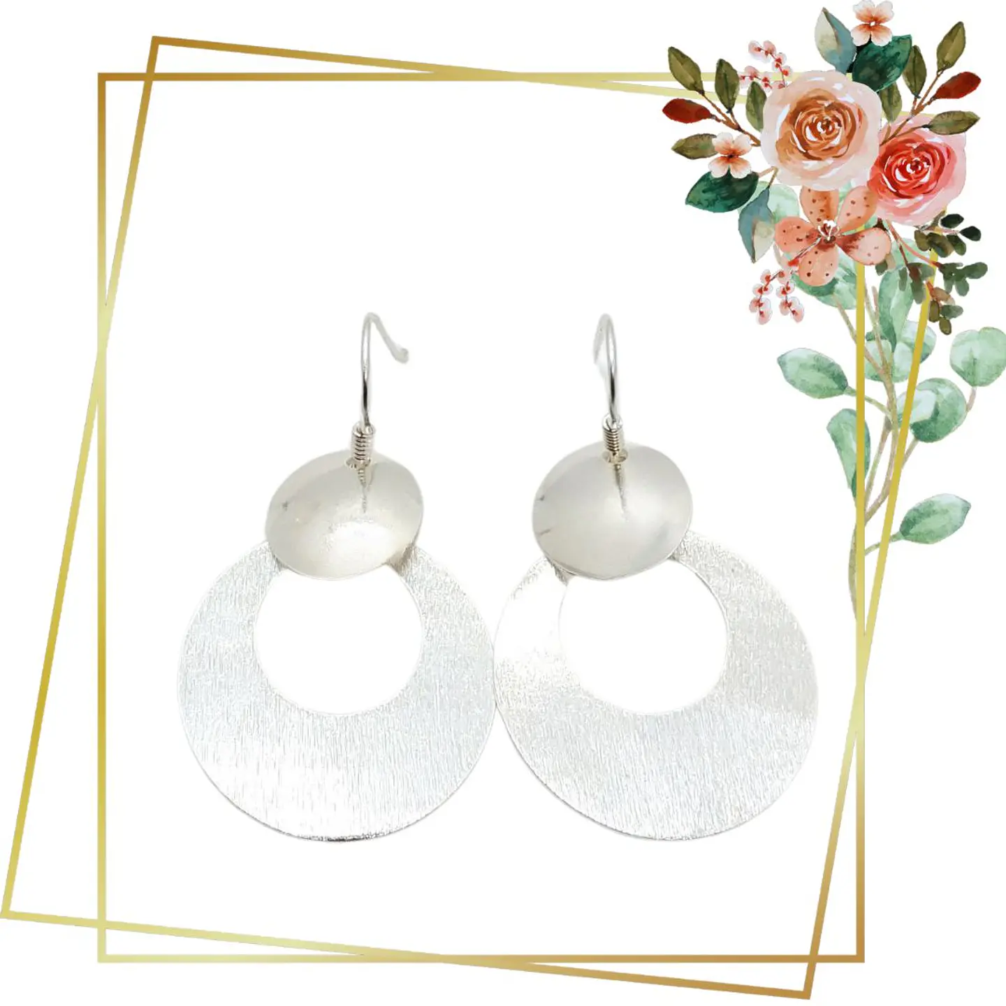 Aros de Plata 925 Cilíndricos 1