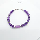 Pulsera de Amatista 8 mm y Plata 925 - Miniatura 1