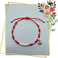 Pulsera Roja de Protección con Medalla de la Virgen en Plata 925 - Miniatura 1
