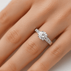 Anillo Circón Solitario de Plata 925  2