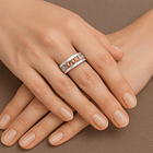 Anillo de Plata 925 con Circones Amarillos 2