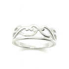Anillo Diseño Trenzado en Plata 925 1