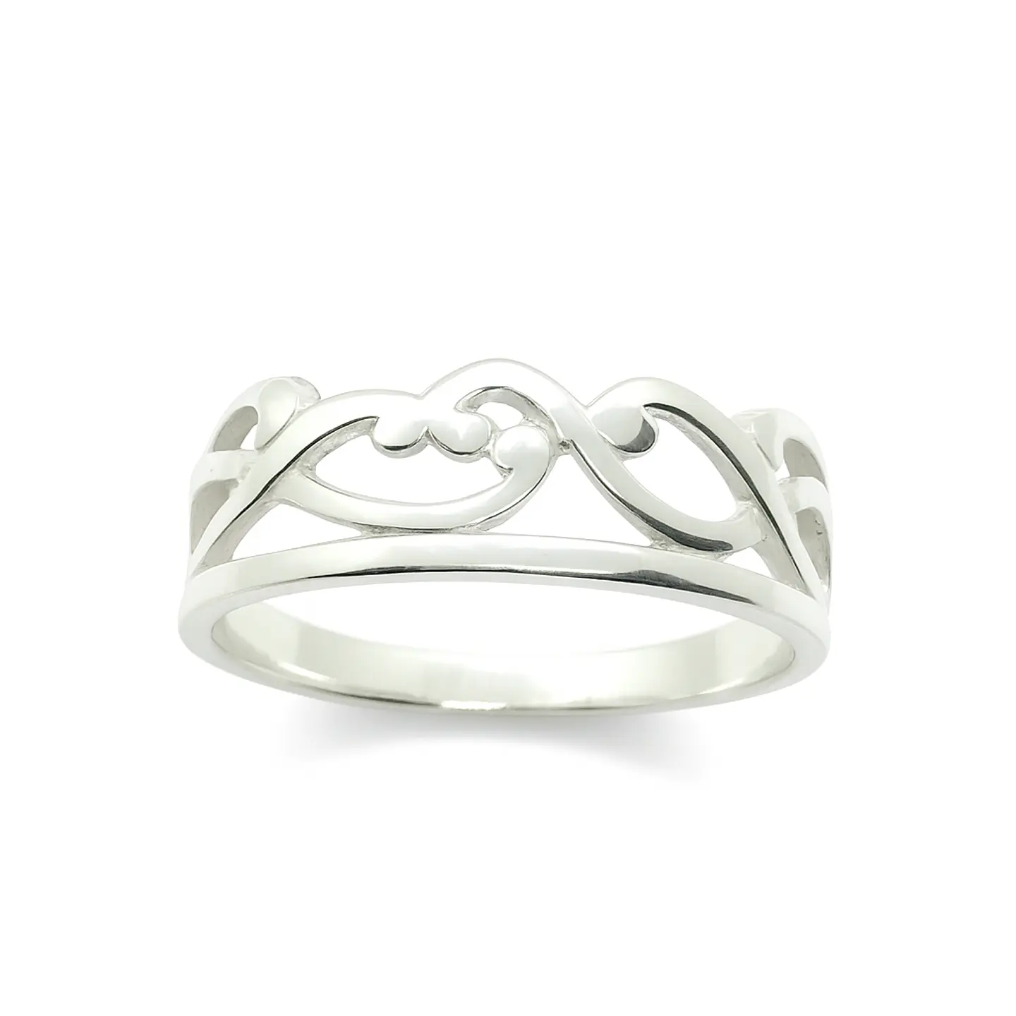 Anillo Diseño Trenzado en Plata 925 1