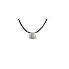 Collar De Turmalina Con Placa De Hijos Tres Niñitos 2