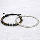 Pack Hombre – Pulseras Plata 925 & Piedra Natural Ojo de Tigre 6mm - Miniatura 1