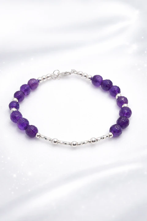 Pulsera Amatista Modelo Armonía