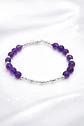 Pulsera Amatista Modelo Armonía - Miniatura 1